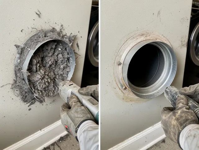 Professional clogged vent cleaning by Coral Springs Dryer Vent Cleaning in Coral Springs